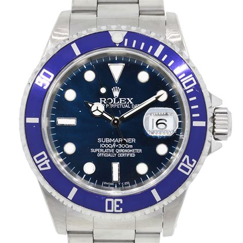 rolex sub blue instert|Rolex blue dial submariner.